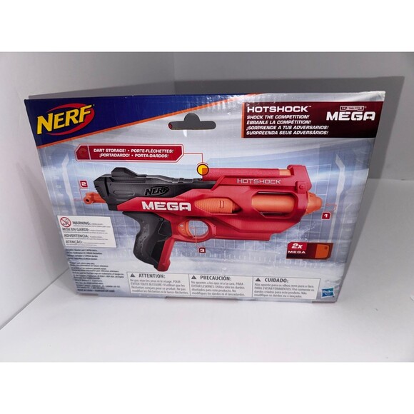 NERF  N-Strike Hotshock Blaster  MEGA COMES WITH 2 DARTS - Picture 4 of 6